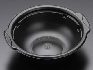 丼容器 リスパック ハイクッカーNB155B 黒