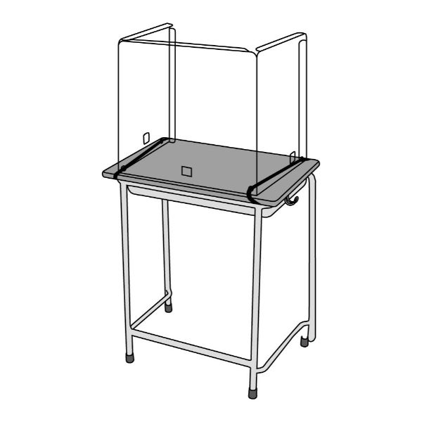 学校机 飛沫防止ガード 標準サイズ アーテック