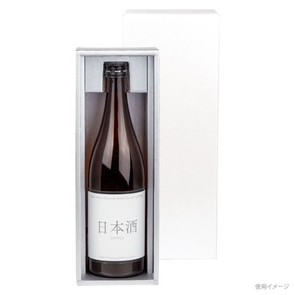 贈答箱 K-1580 白銀720ml×1本 ヤマニパッケージ