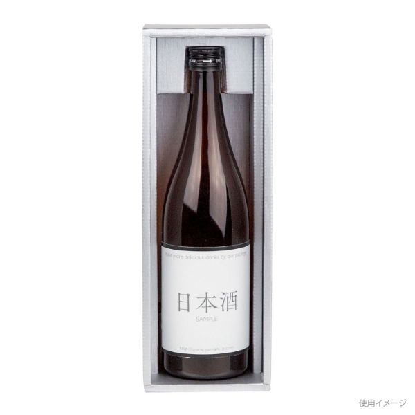 贈答箱 K-1580 白銀720ml×1本 ヤマニパッケージ