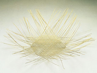 中華用品 竹製 魚蒸網 小