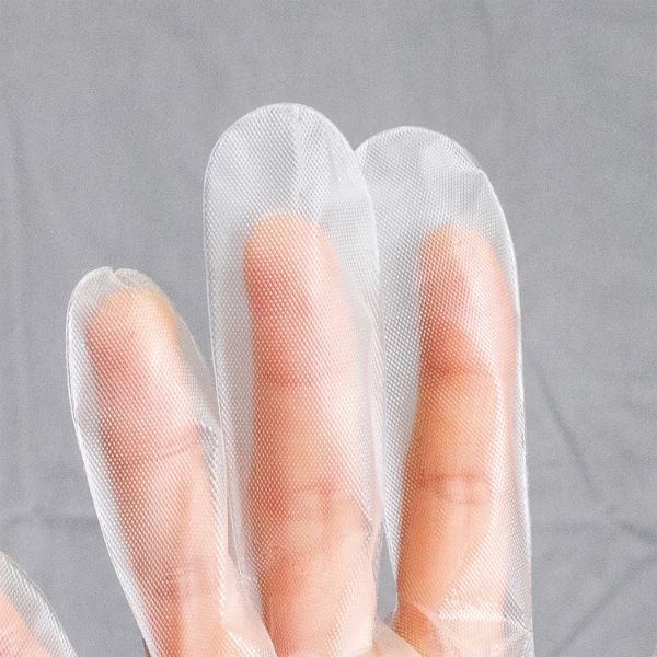 ポリ手袋 介護用手袋ロング透明フリー 30枚 オオサキメディカル