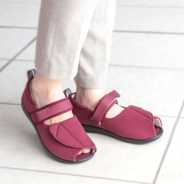 【介護/医療】シューズ PH 転びにくいシューズ つま先無 LL 茶 1足入 オオサキメディカル