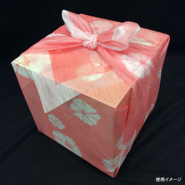 不織布 風呂敷 美装 絞りピンク 75×75cm 東京メディカル