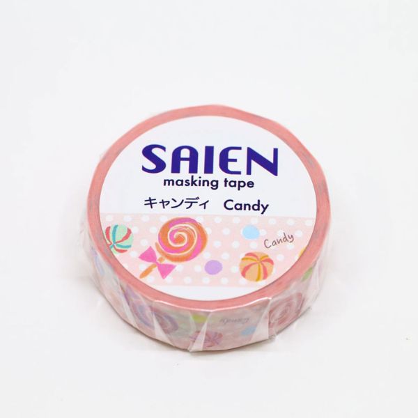 ラッピング用品 マスキングテープ キャンディ カミイソ産商