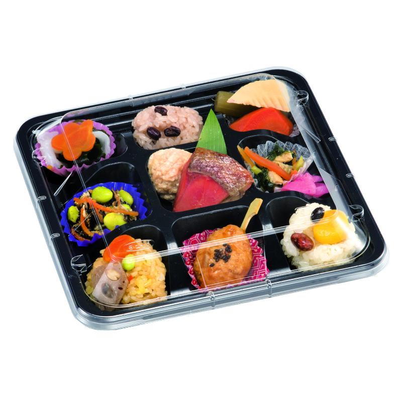 弁当容器 CR-5-2 黒 本体 エフピコチューパ