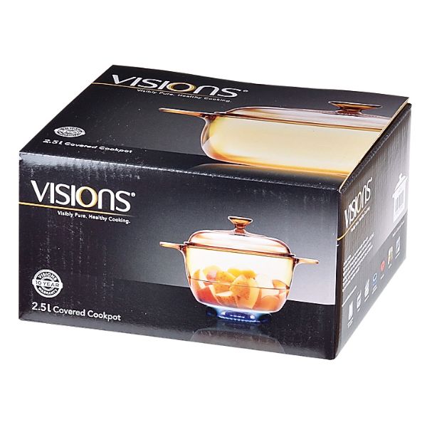 VISIONS クックポット2.5L パール金属