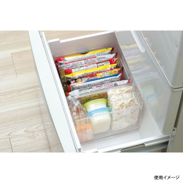 スキット 野菜室・冷凍室トレー(スリム) パール金属