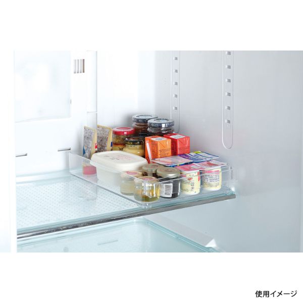 スキット 冷蔵室トレー浅型 パール金属