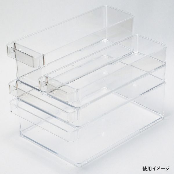 スキット 冷蔵室トレー浅型 パール金属