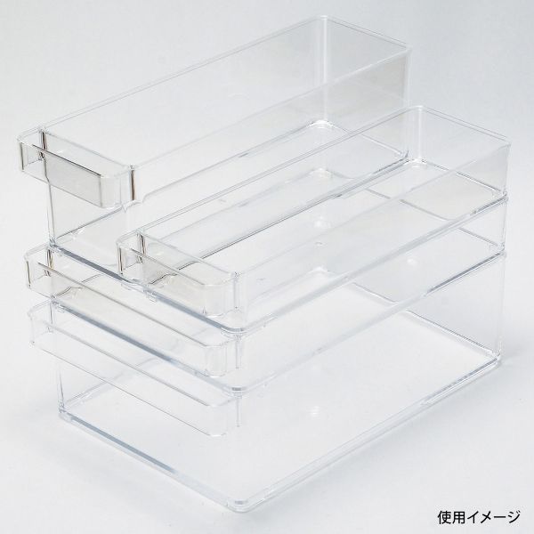 スキット 冷蔵室トレー浅型(スリム) パール金属