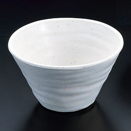 メラミン食器 M11-208 深鉢(小) 白 マイン