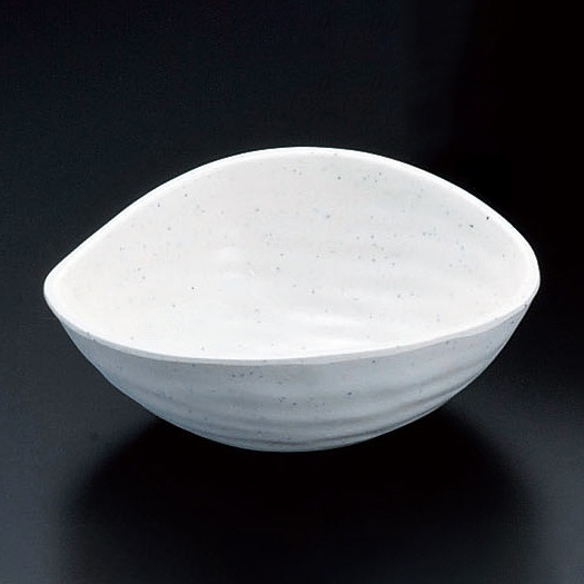 メラミン食器 M11-213 朴葉皿(小) 白 マイン