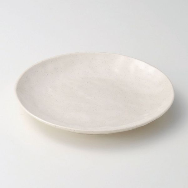 メラミン食器 M11-368 大皿 φ26 白 マイン