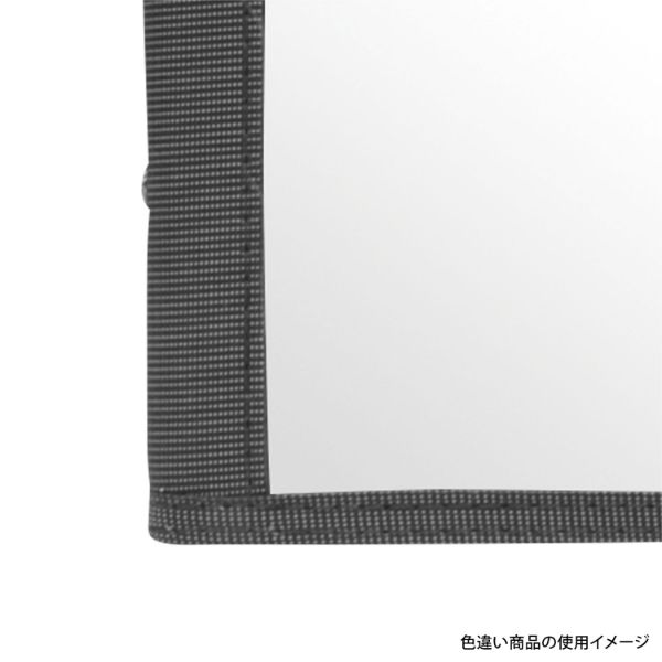 メニューブック シンビ NY-スリムB-ABW ナイロン スリムバインダーメニュー (A4) 茶