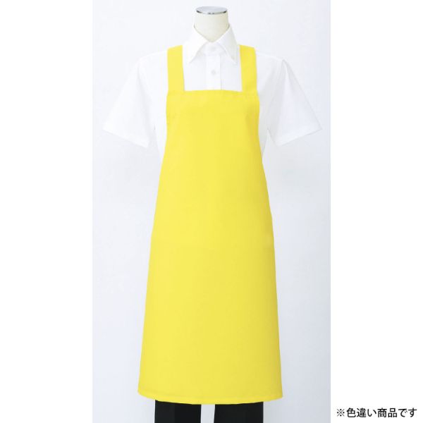 胸当てエプロン エプロン 兼用 白 フリーサイズ 住商モンブラン