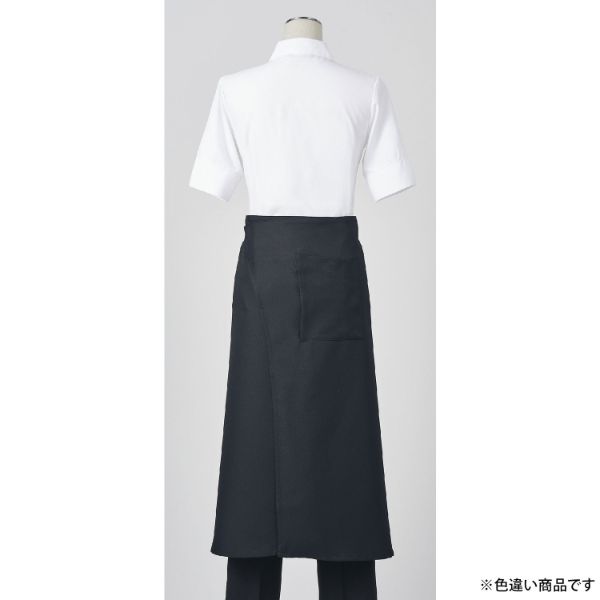 ロングエプロン サロンエプロン 兼用 ワイン フリーサイズ 住商モンブラン