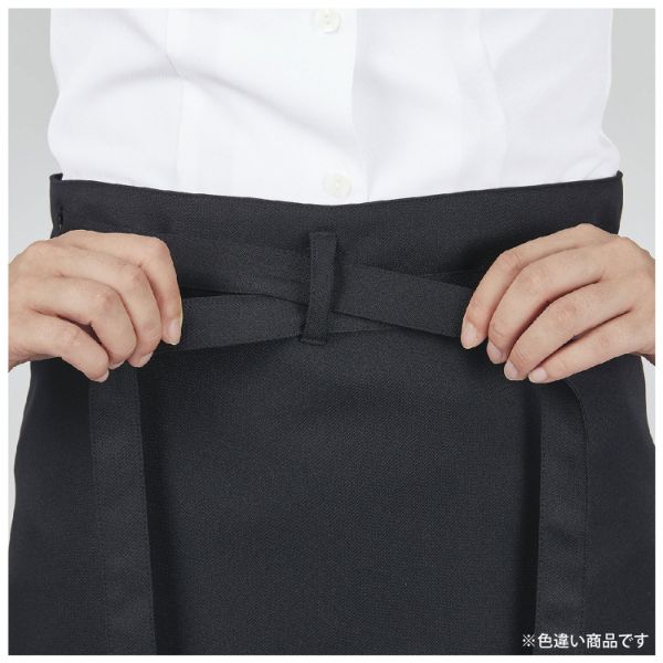 ロングエプロン サロンエプロン 兼用 ワイン フリーサイズ 住商モンブラン