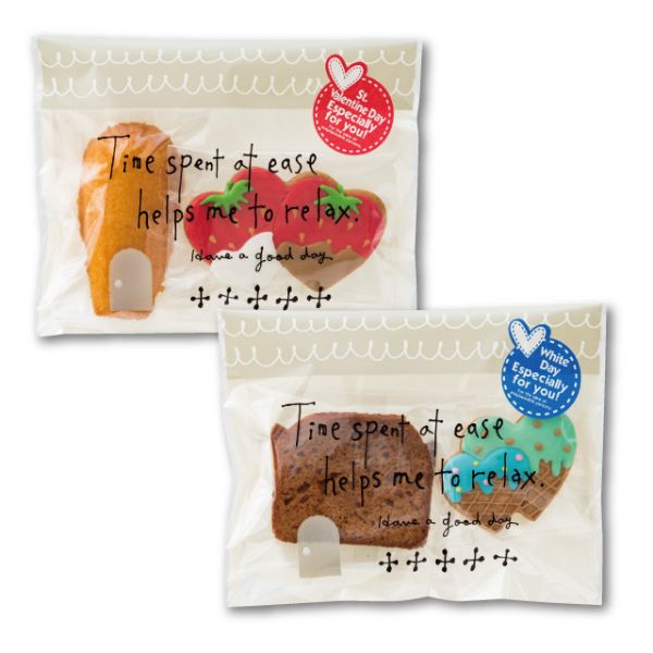 ホワイトデイシール ステッチ(100枚) ヘッズ