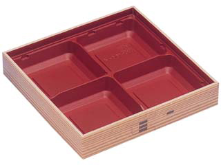弁当容器 WU-160-4 身丈 わっぱ エフピコ