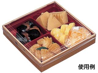 弁当容器 WU-160-4 身丈 わっぱ エフピコ | テイクアウト容器の