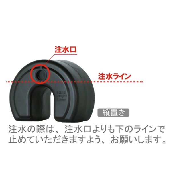A型ボード スタンドウエイト(アーチ型) 友屋