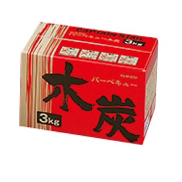 バーベキュー木炭 3kg入 パール金属