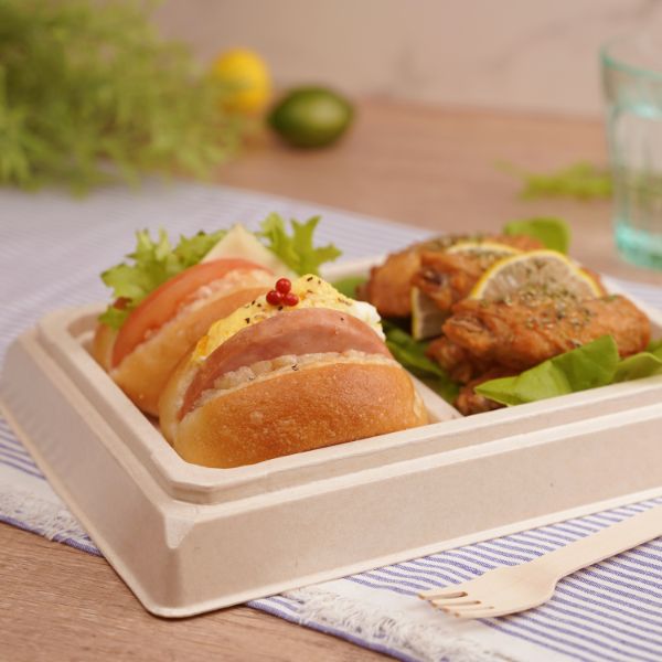 どんぶり容器 MPH-3-1 ナチュラル 本体 丸紅プラックス