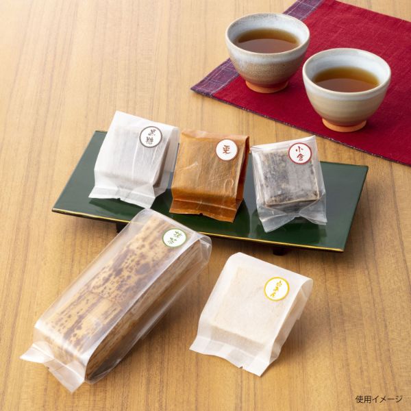 合掌袋 合掌ガゼット袋 GU(レーヨンタイプ) No.10A1 茶 バラ 福助工業