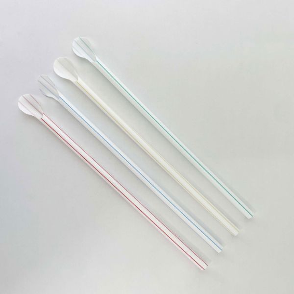 スプーンストロー アソート φ6×200mm 裸