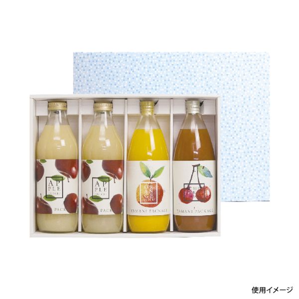 贈答箱 ビンボトル1L×4本 ヤマニパッケージ