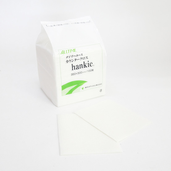 カウンタークロス オールタイム hankie(ハンキー) FT-130 ホワイト 東京メディカル