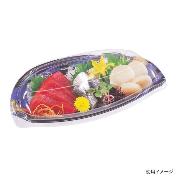 刺身・鮮魚容器 エフピコ 舞皿-30(V) 本体 右京