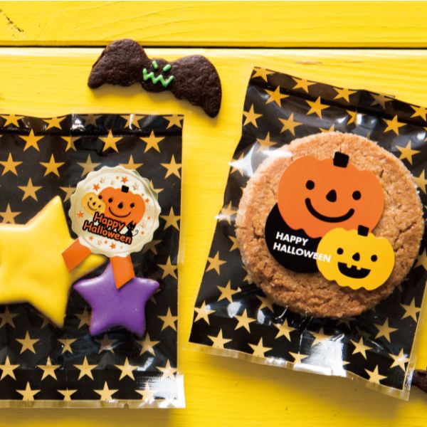 ハロウィンダイカットシール(100枚) ヘッズ