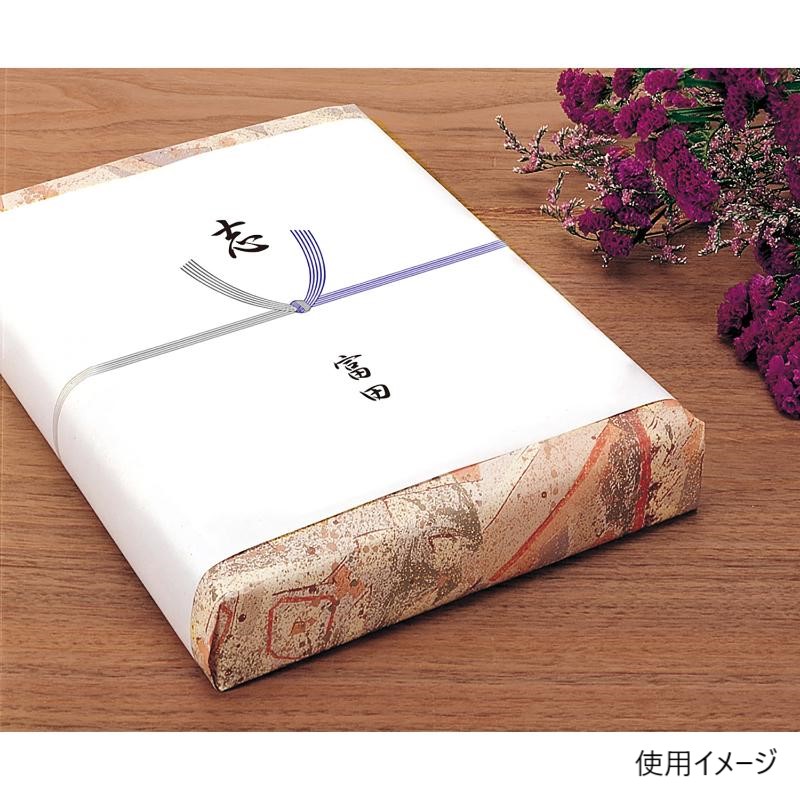 事務用品 2-618 のし紙 B5判 蓮柄なし 京 100枚入 ササガワ