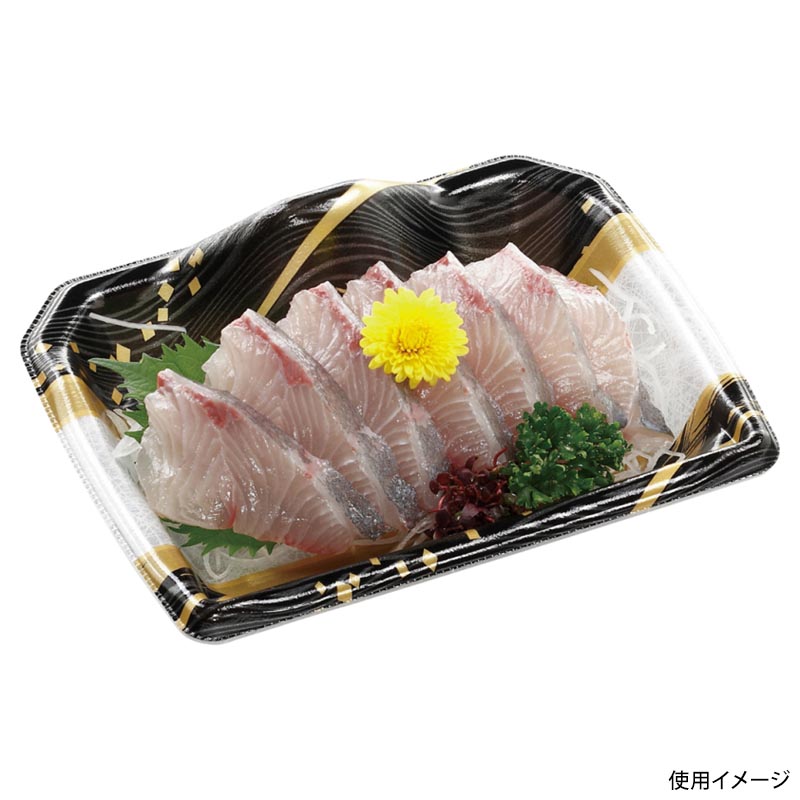 刺身容器 宝山18-14 本体 雪舟金 エフピコ