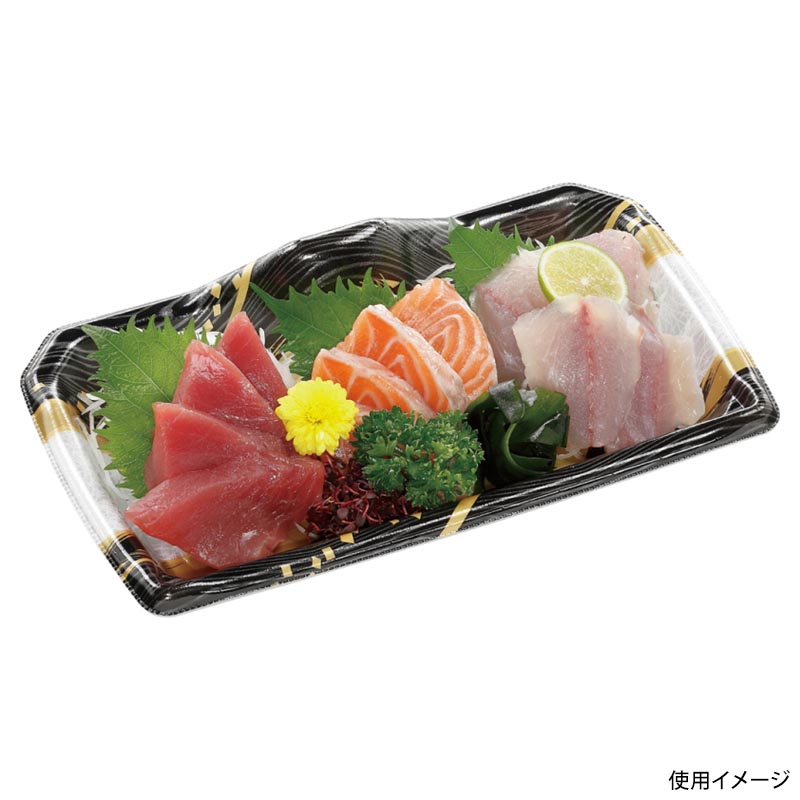 刺身容器 宝山24-14 本体 雪舟金 エフピコ