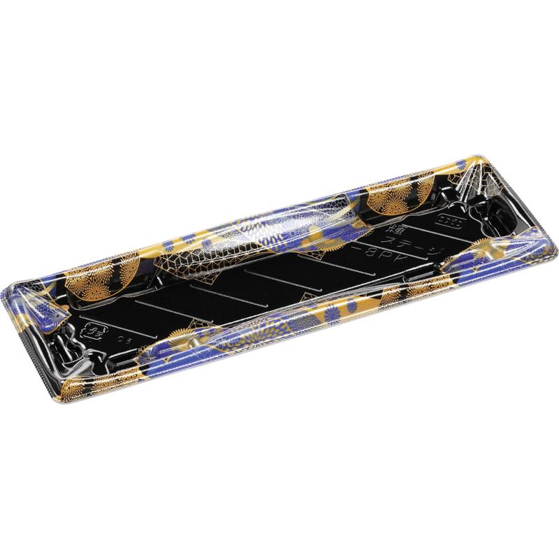 寿司容器 輝ステージ1-8PK 本体 はな扇子青 エフピコ