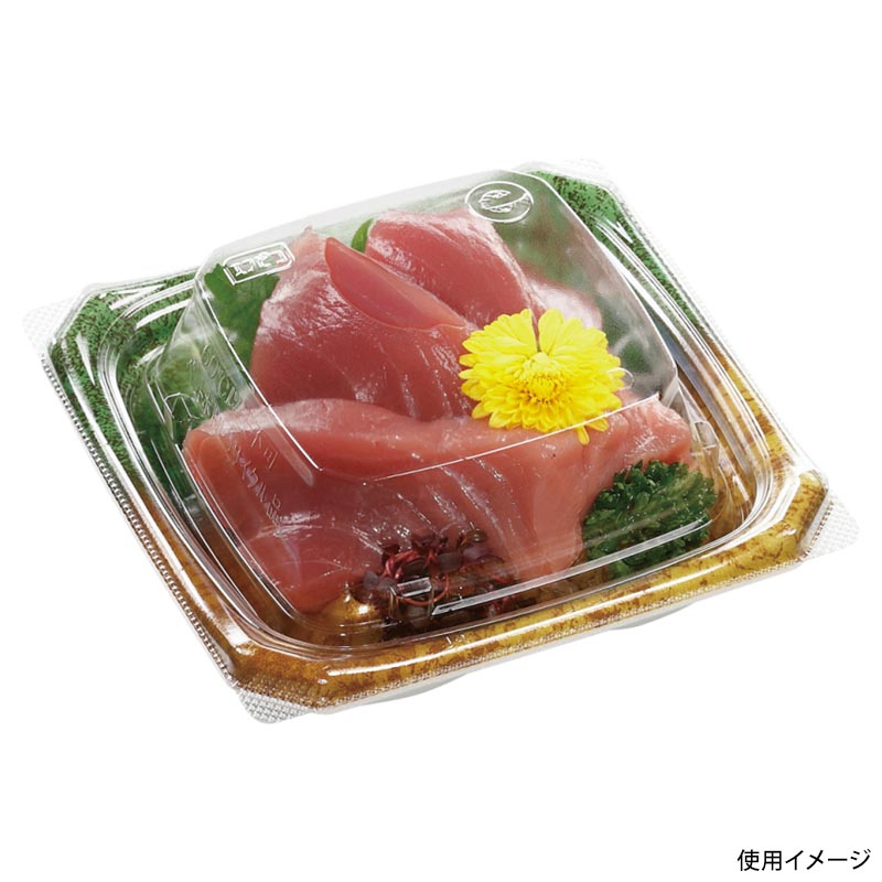 刺身容器 Uステージ12-12 本体 旬彩緑 エフピコ