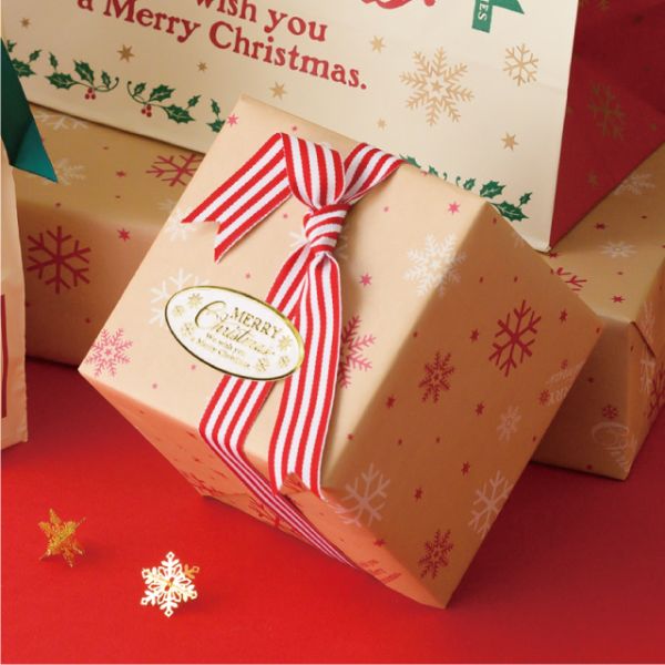 クラシカルクリスマス 包装紙-1(50枚) ヘッズ