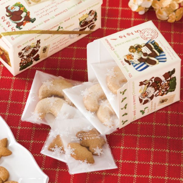 贈答箱 クリスマスアンティークサンタ ギフトBOX-SS(20枚) ヘッズ