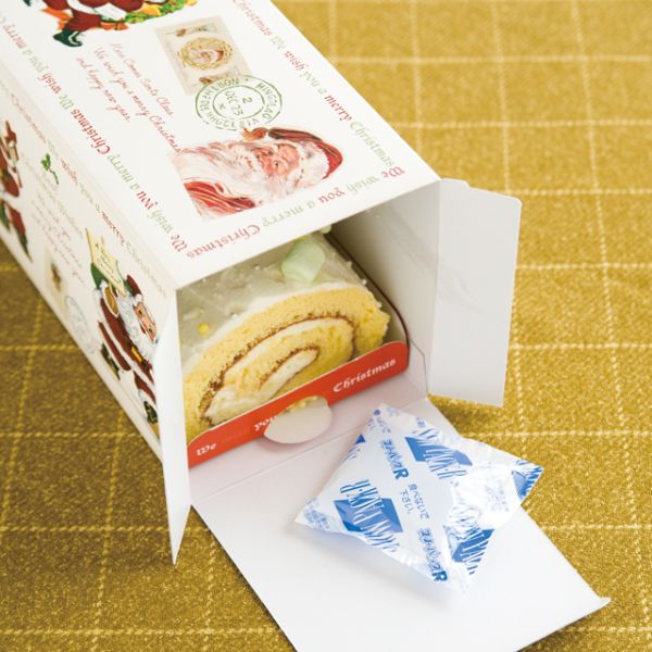 クリスマスアンティークサンタ ロールBOX-M(20枚)