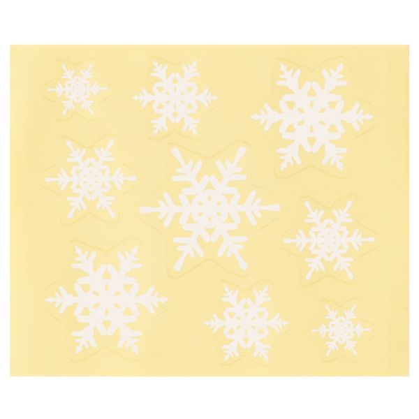 クリスマスウィンドウシール-6(2セット) ヘッズ