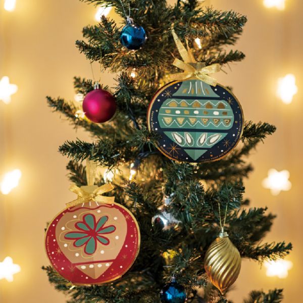 贈答箱 クリスマスオーナメント ギフトボックス-2(20枚)