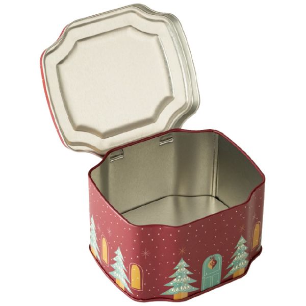 贈答箱 クリスマスオーナメント ギフト缶-1(6個) ヘッズ