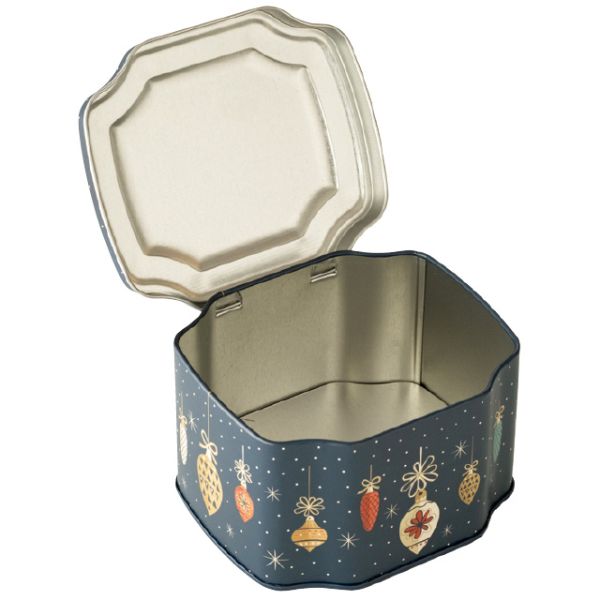 贈答箱 クリスマスオーナメント ギフト缶-2(6個) ヘッズ