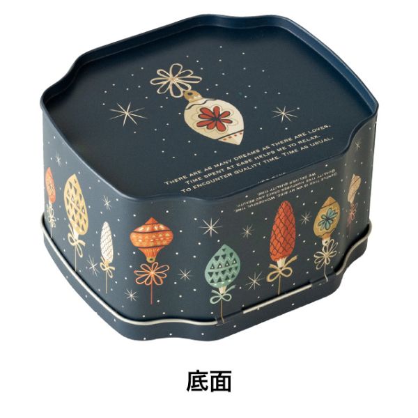 贈答箱 クリスマスオーナメント ギフト缶-2(6個) ヘッズ