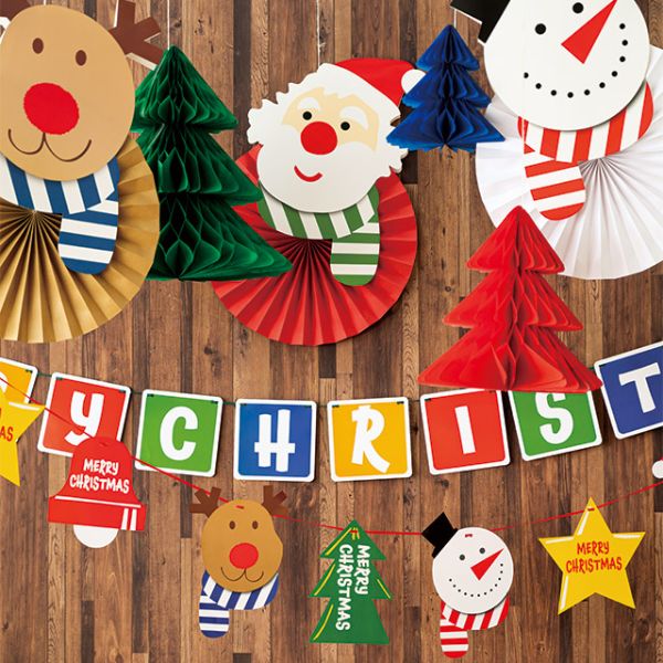 クリスマスガーランド-4(1セット)