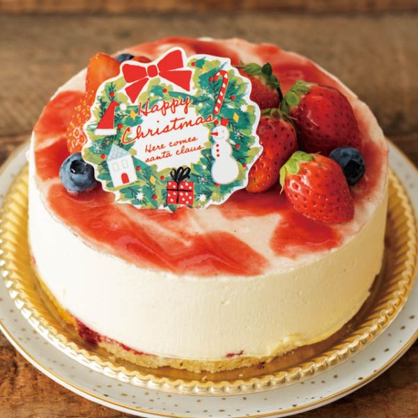 弁当ピック クリスマスケーキピック-リース(50枚) ヘッズ