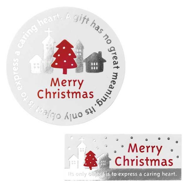 クリスマススノータウン シール-2(100枚) ヘッズ